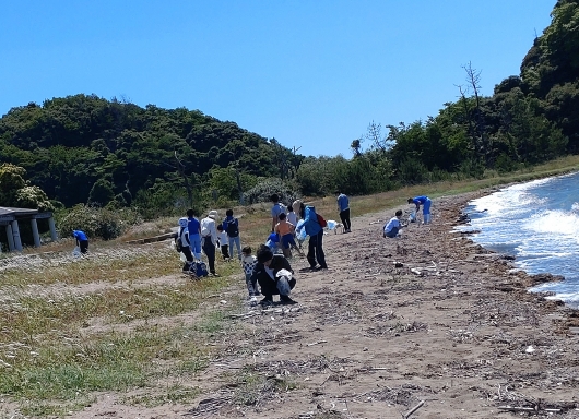 海岸清掃①